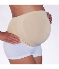 Cantaloop Seamless Pregnancy Bump Support Belt_Size Small_Tan_Nude_Tytex