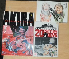 3X Manga Volumes Akira Vol 1, 20th Century Boys Vol 1, Deadman Wonderland Vol 1