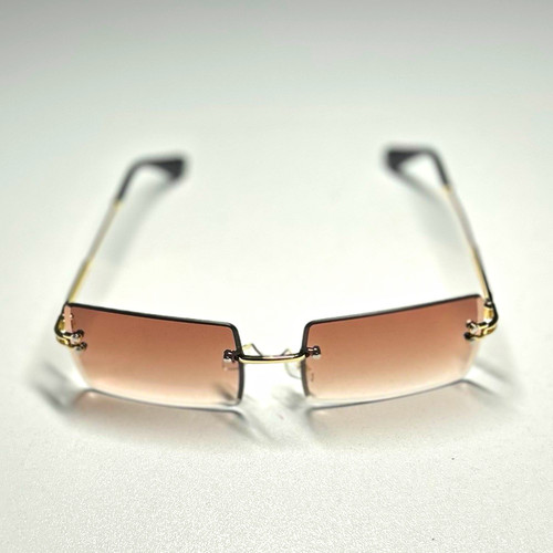 Rimless brown gradient - brown,