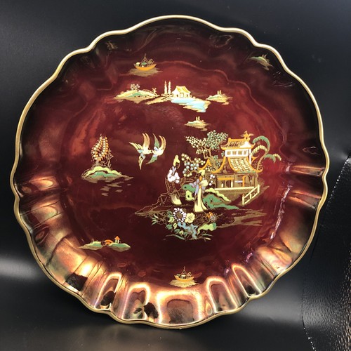 Carlton ware wavy - ware, edge