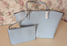 Lulu Guinness Genuine Wedgewood Small Ivy Leather Tote Bag BNWT