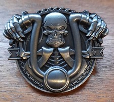 Skull Metal Pin Badge Brooch Biker Motorcycle Goth Punk Death Harley Davidson