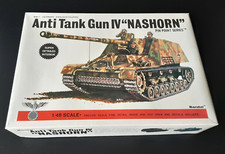 Vintage & rare 1/48 Bandai WW2 "NASHORN" model kit.