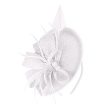 New Flower Feather Fascinator