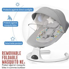 Bluetooth Electric Baby Swing