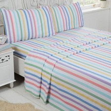 Candy Stripe Brushed Cotton