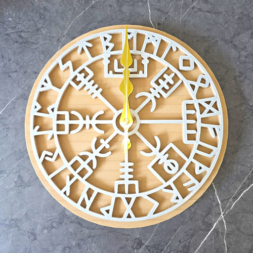 Vegvisir wall clock - wall,