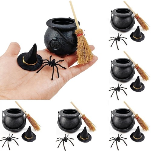 24pcs halloween mini witch - 24pcs,