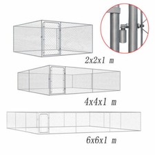 Outdoor Dog Kennel Galvanised