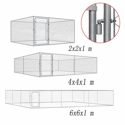 Outdoor dog kennel galvanised - outdoor,
