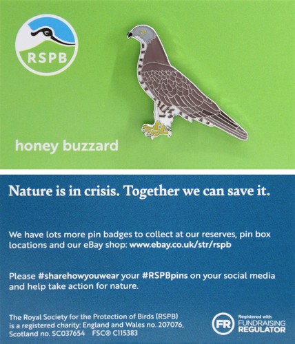 Rspb pin badge niic honey - niic,