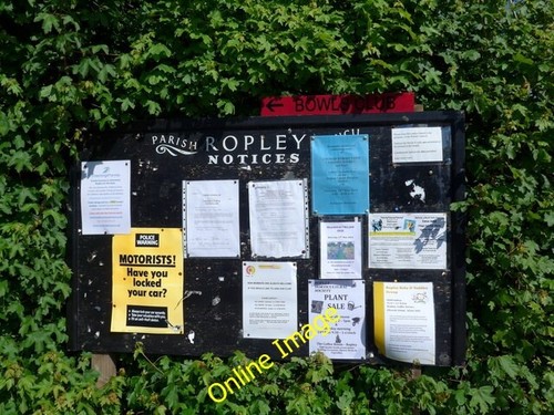Photo 6x4 notice board outside - notice,