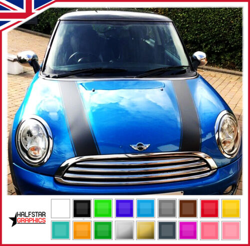 Mini cooper bonnet stripes - bonnet,