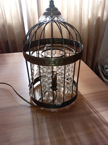 Vintage bird cage - bird,