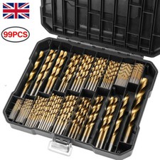 99Pcs Titanium Coated HSS