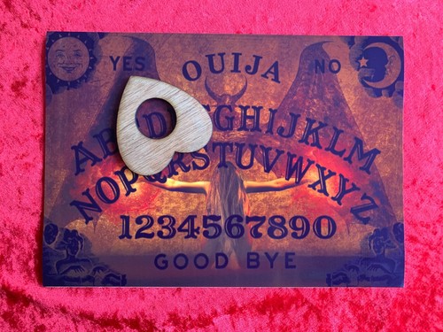 Wooden ouija board game - ouija,