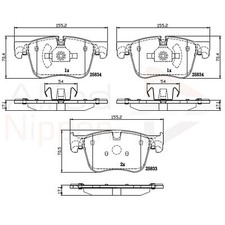 Brake Pads Set For Peugeot 308