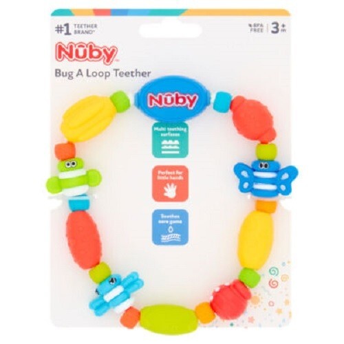Nuby bug loop teether - nuby,