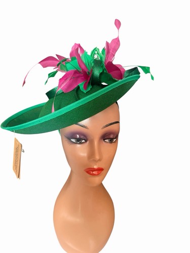 Green and fuchsia pink - fuchsia,