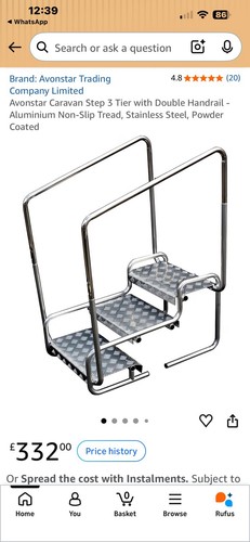 Avonstar caravan step tier - avonstar, 3