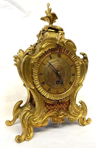 Antique fusee style mantel - antique,