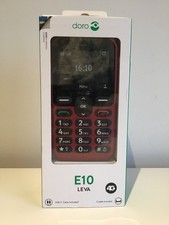 Doro E10 Leva 4G Red Senior