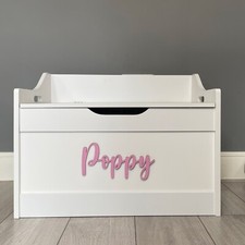 Personalised Toy Box Name -