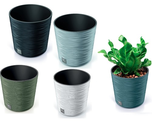 Planter flower pot roun low - planter,