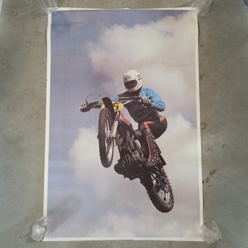 Vintage 1972 motocross poster - 1972,