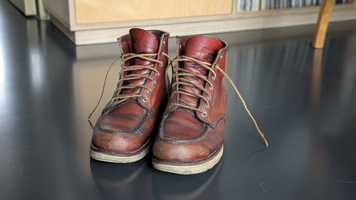 Mens red wing 8131 moc - red,