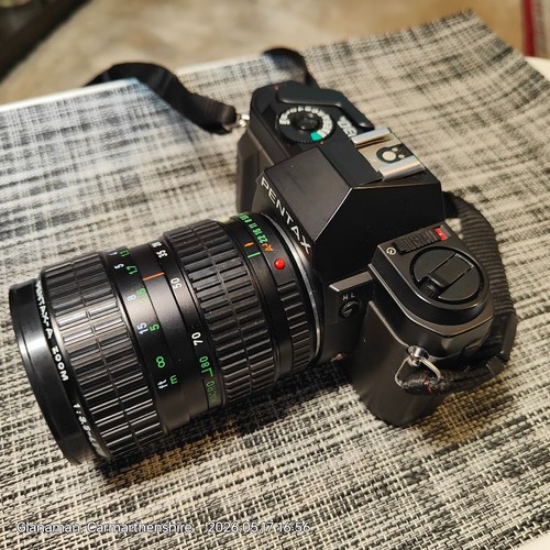 Cased pentax p30n - cased, with