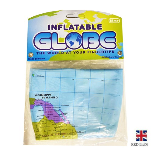 30cm inflatable globe ball - inflatable, map
