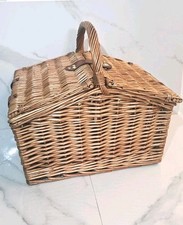 Wicker Picnic Basket With
