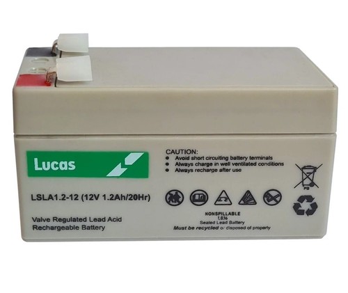 Lucas 12v 2ah - lucas, 1.2ah