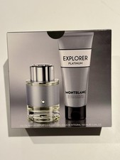 Mont Blanc Explorer Platinum 60ml EDP & 100ml Shower Gel Gift Set