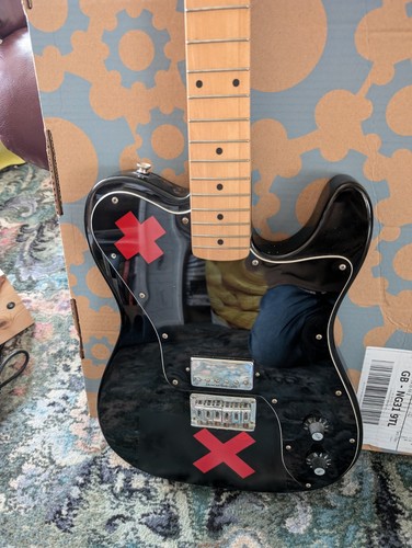 Black fender squire - black, telecaster