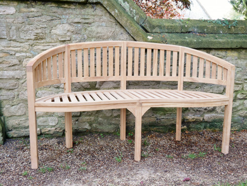 Stunning teak arched garden - arched,