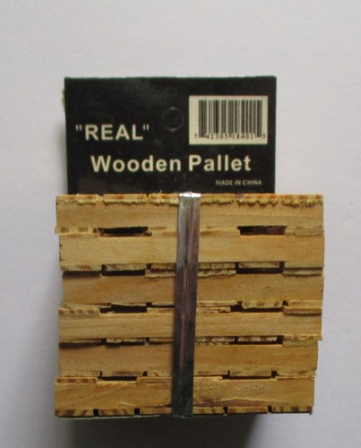 Wooden pallet scale - wooden, 1:24