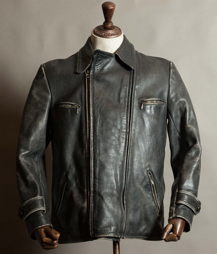 Vintage 1950s german horsehide - vintage,