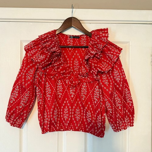 Zara openwork embroidered lace - zara,