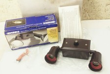 Brinks twin floodlights security light outdoor fixture 300W automatic dusk-dawn