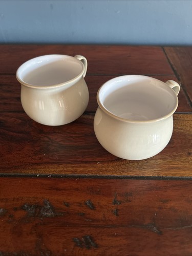 Denby cream linen mug cup - x, 2
