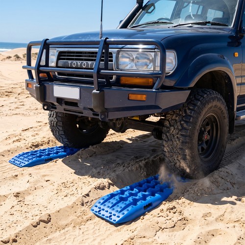 Vehicle tire traction mats - vehicle,