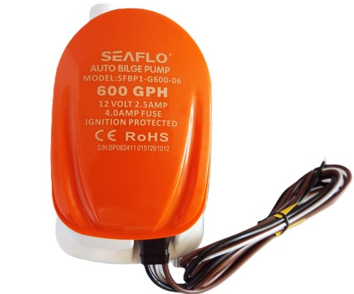 Seaflo automatic bilge - bilge, pump