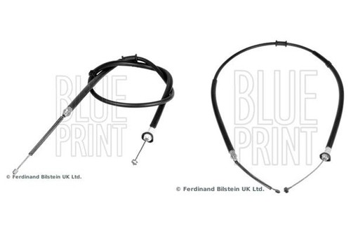 Pair handbrake cable rear left - handbrake,