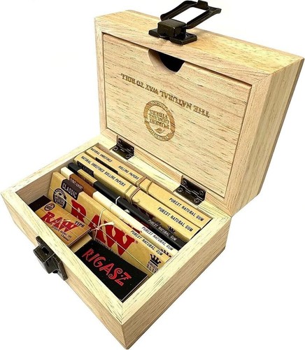 Raw wood rolling stash - wood,