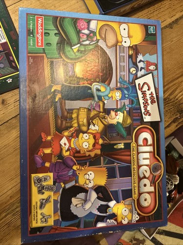 The simpsons cluedo board game - simpsons,