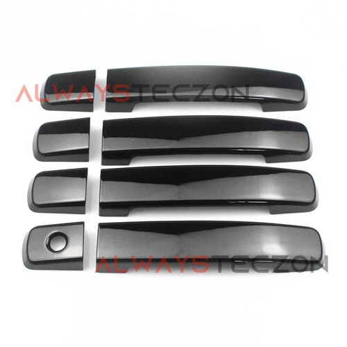 Door handle cover black - door,