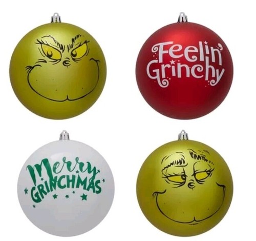 The grinch giant baubles - giant,