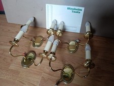 Vintage Brooklands Brass Wall